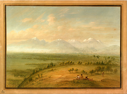View of the Pampa del Sacramento, 1863, George Catlin