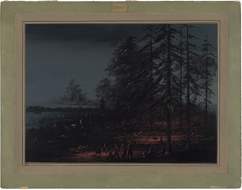 Bivouac of a Sioux War Party, 1861, George Catlin