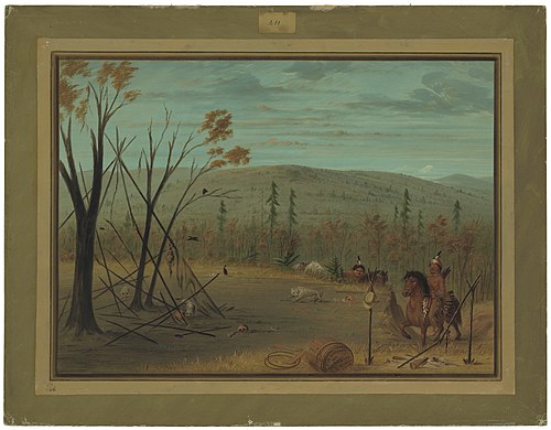 The Cheyenne Brothers Returning from Their Fall Hunt, 1861, George Catlin