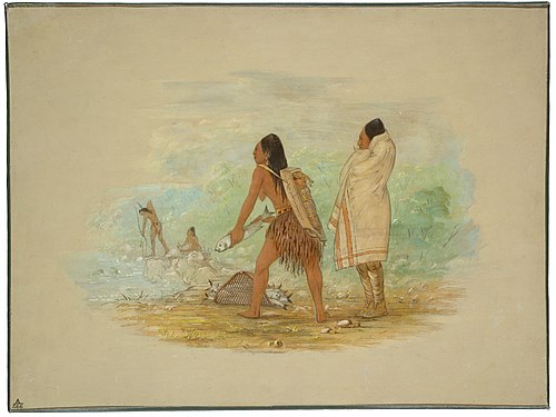 Flathead Indians, 1861, George Catlin