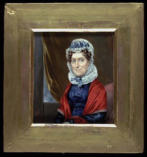 Mrs. Putnam Catlin (Mary "Polly" Sutton), 1825, George Catlin