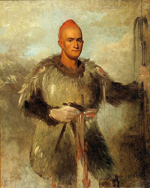 Theodore Burr Catlin, in Indian Costume, 1840, George Catlin