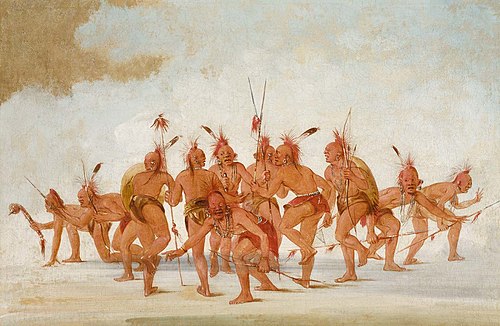 Discovery Dance, Sac and Fox, 1836, George Catlin