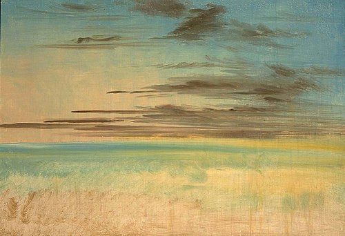 Landscape Background, 1847, George Catlin