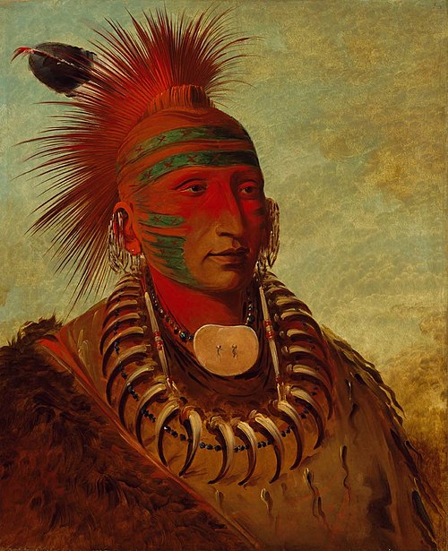 No-ho-mun-ya, One Who Gives No Attention, 1844, George Catlin