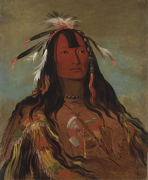 Hee-oh'ks-te-kin, Rabbit's Skin Leggings, 1832, George Catlin
