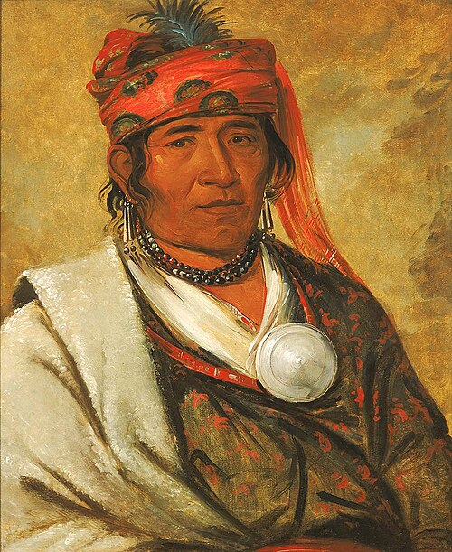 Ye-hów-lo-gee, The Cloud, a Chief, 1838, George Catlin