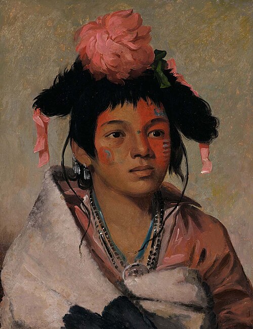 Tcha-káuk-o-ko-máugh, Great Chief, a Boy, 1831, George Catlin