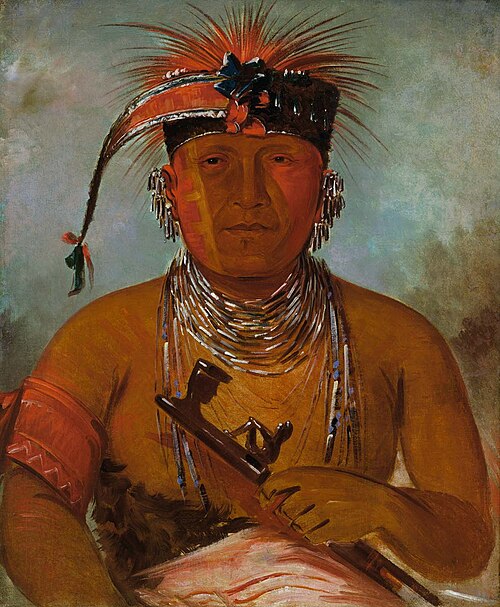 Wée-ke-rú-law, He Who Exchanges, 1832, George Catlin