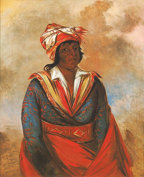 Kút-tee-o-túb-bee, How Did He Kill?, a Noted Brave, 1834, George Catlin