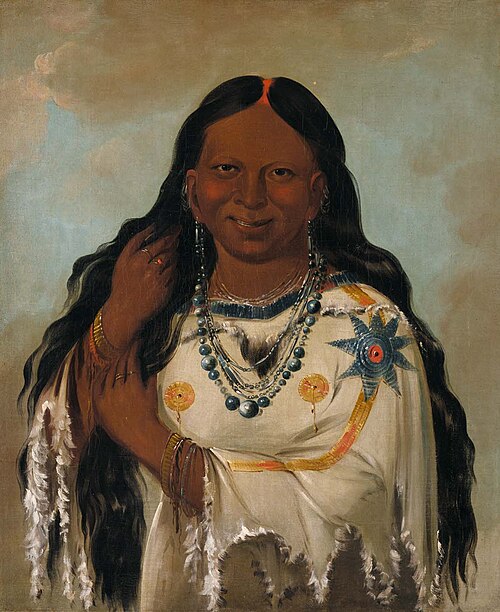 Kay-a-gís-gis, a Young Woman, 1832, George Catlin