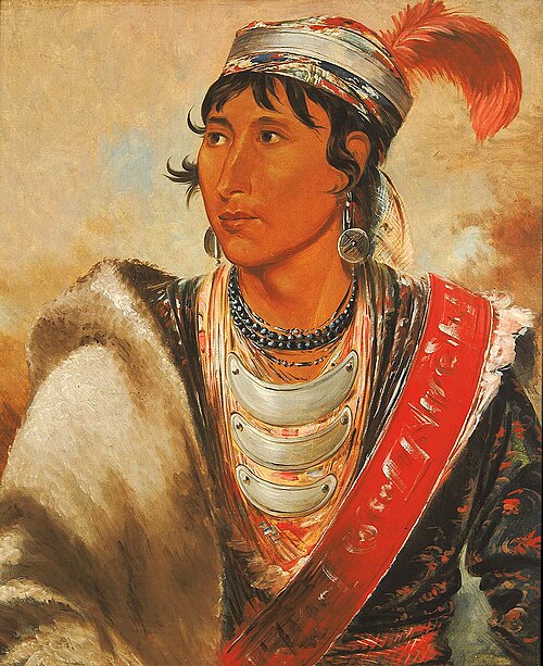 Láh-shee, The Licker, called "Creek Billy", 1838, George Catlin