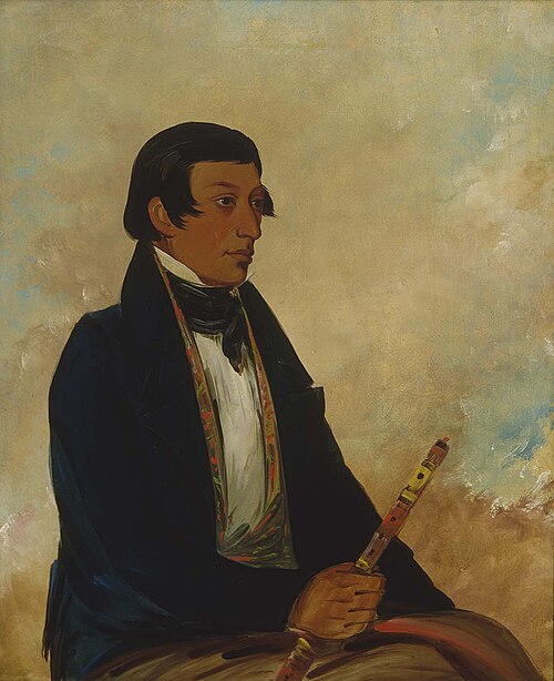 Kee-món-saw, Little Chief, a Chief, 1830, George Catlin