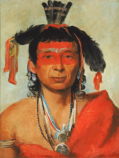 Másh-kee-wet, a Great Dandy, 1831, George Catlin