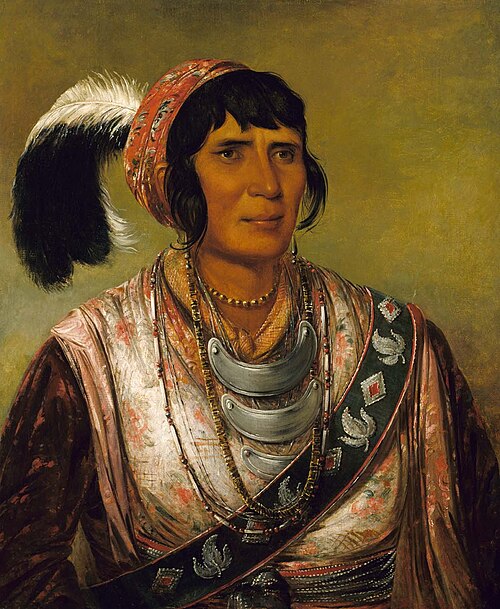 Os-ce-o-lá, The Black Drink, a Warrior of Great Distinction, 1838, George Catlin