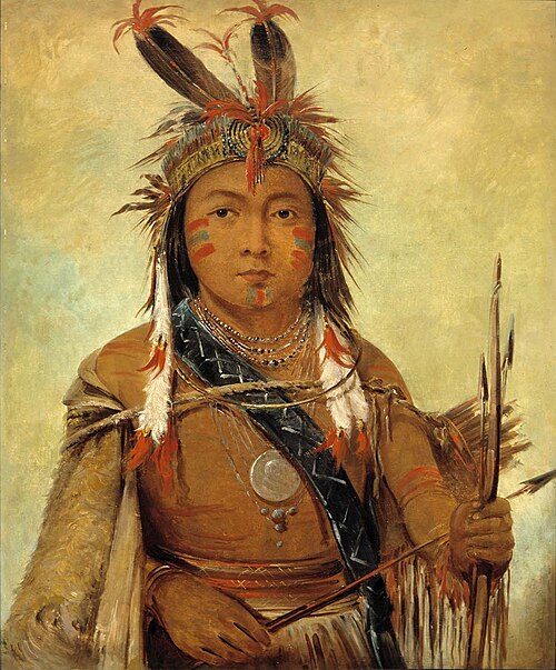 Ud-je-jock, Pelican, a Boy, 1845, George Catlin
