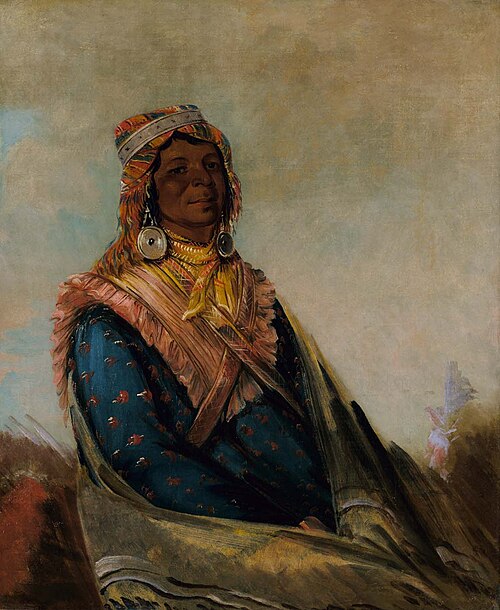 Hól-te-mál-te-téz-te-néek-ee, Sam Perryman, 1834, George Catlin