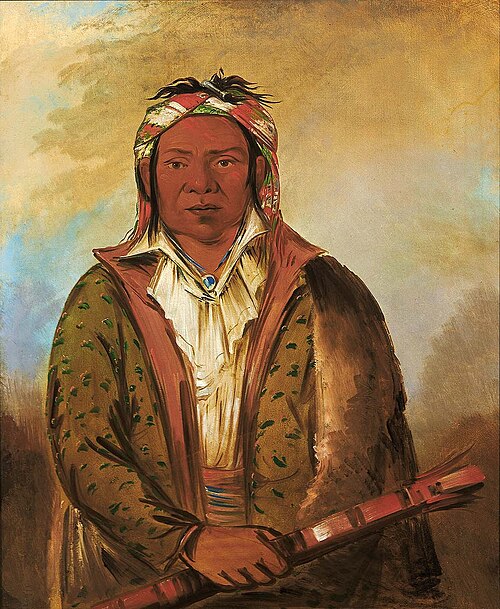 Shee-náh-wee, 1830, George Catlin