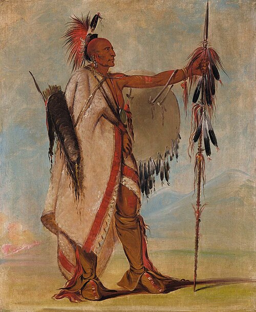 Tál-lee, a Warrior of Distinction, 1834, George Catlin