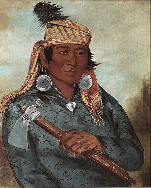 Wáh-pe-say, The White, 1830, George Catlin