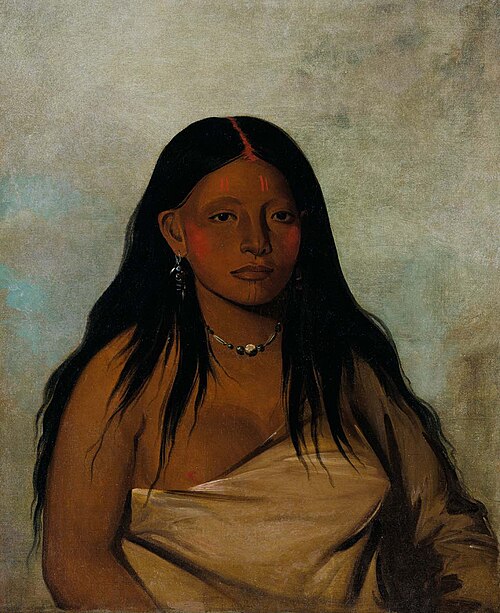 Shé-de-ah, Wild Sage, a Wichita Woman, 1834, George Catlin