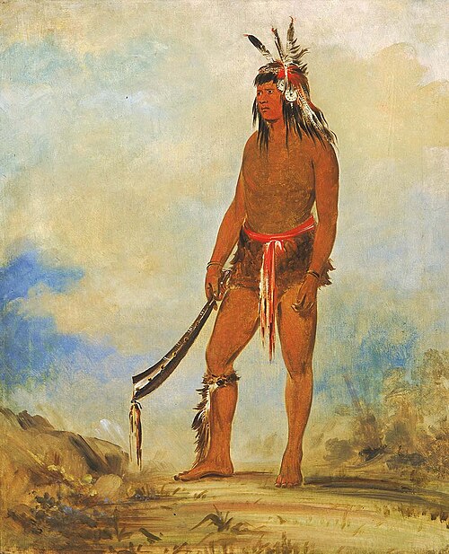 Won-de-tów-a, The Wonder, 1835, George Catlin