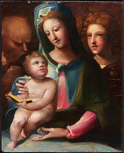 Holy Family, , Domenico Beccafumi