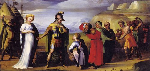 The Continence of Scipio Africanus, 1525, Domenico Beccafumi