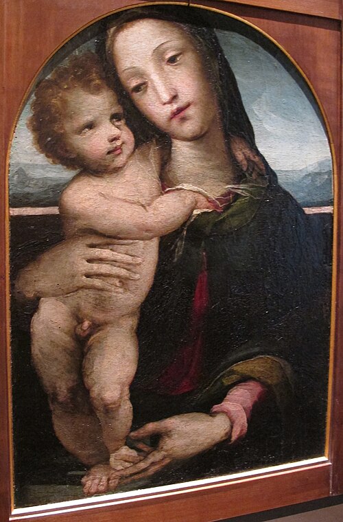 Madonna mit Kind, 1539, Domenico Beccafumi