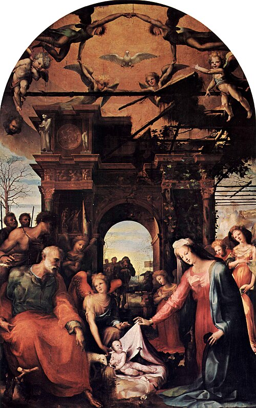 Nativity of Christ, 1600, Domenico Beccafumi