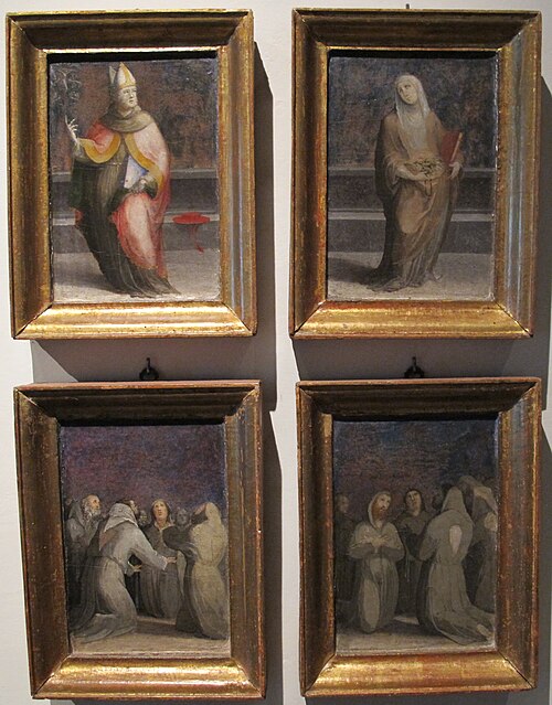 Predella des Oratoriums von S. Bernardino, 1535, Domenico Beccafumi