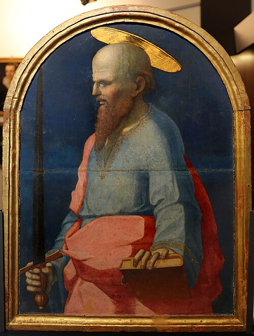 Kopfstück der Totenbahre des hl. Paulus, 1511, Domenico Beccafumi