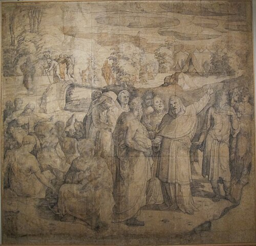 Entwurf für den Fußboden im Dom Siena, , Domenico Beccafumi
