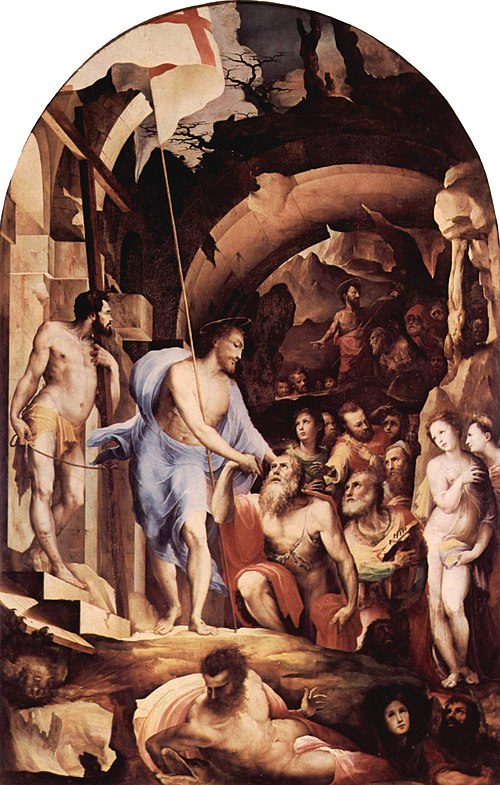 La Descente du Christ dans les limbes, 1530, Domenico Beccafumi