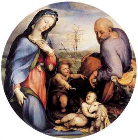 Holy Family, 1521, Domenico Beccafumi