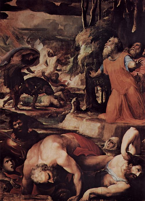 Stories of Moses and the Evangelists, 1538, Domenico Beccafumi