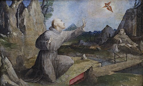 Saint François recevant les stigmates, 1537, Domenico Beccafumi