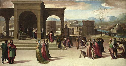 The Story of Papirius, 1520, Domenico Beccafumi