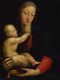 Madonna with child, 1515, Domenico Beccafumi