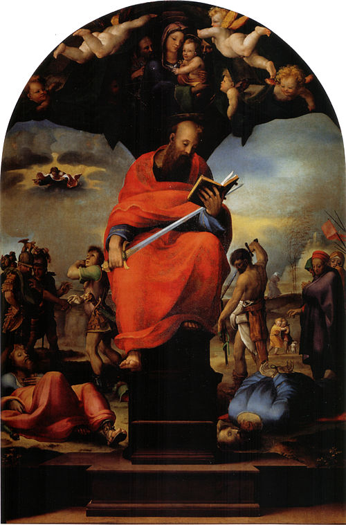 Saint Paul intronisé, 1515, Domenico Beccafumi