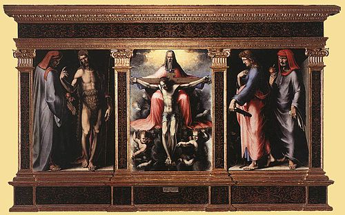 Trinity, 1513, Domenico Beccafumi