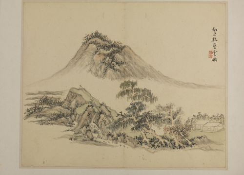 吴麐山水册, , Wu Lin