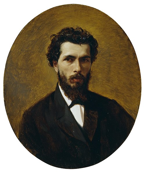 Self-Portrait, 1865, Nikolay Koshelev