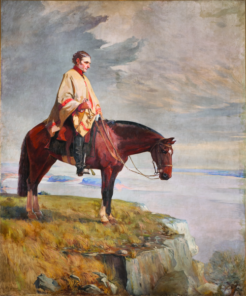 Artigas en la meseta, 1911, Carlos María Herrera