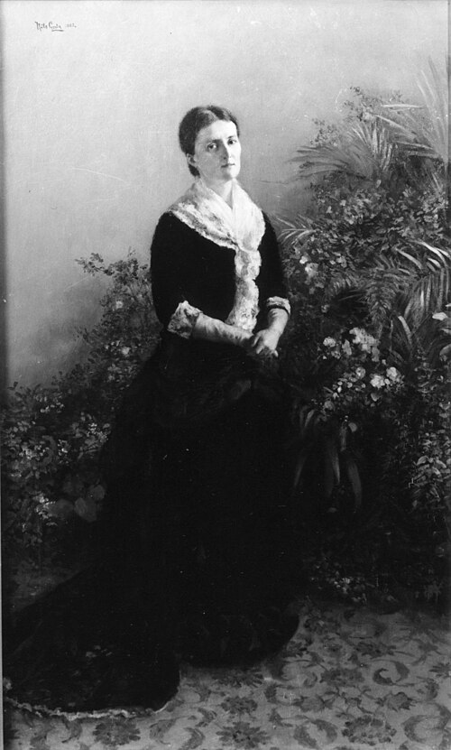 Harriet Wedel-Jarlsberg, 1883, Nils Gude
