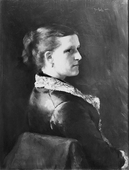 Elise Løvenskiold, 1883, Nils Gude