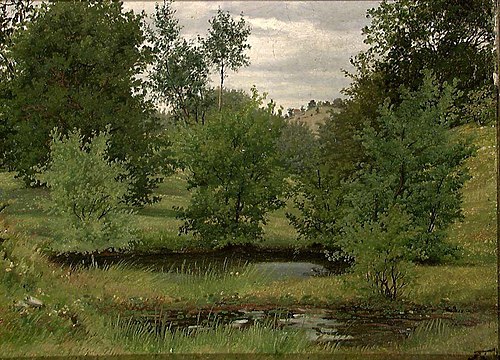 From the Park of the Royal Palace, 1900, Joachim Frich