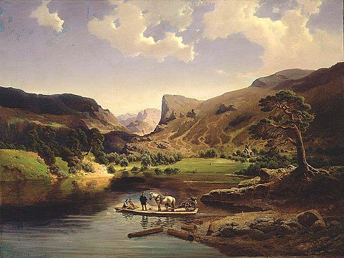 From Hallingdal, 1849, Joachim Frich