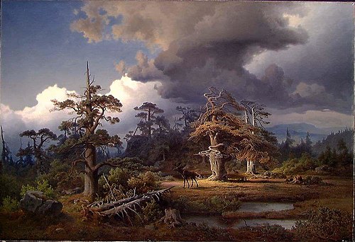 Landscape from Telemark, 1852, Joachim Frich
