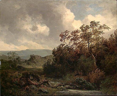 Autumn in the Wood, 1848, Joachim Frich